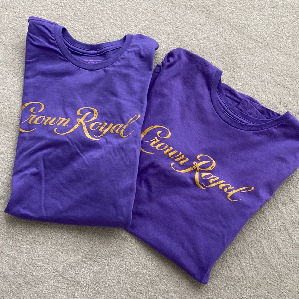CROWN ROYAL SHORT SLEEVED T-SHIRT BUNDLE
